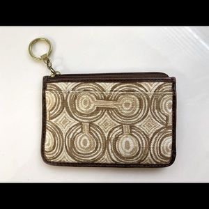 Coach change pouch